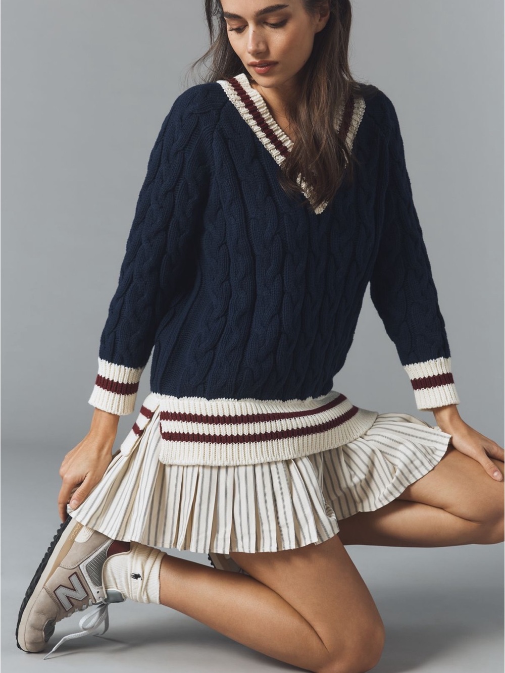 En Saison Knox Twofer Mini Sweater Dress - Anthropology